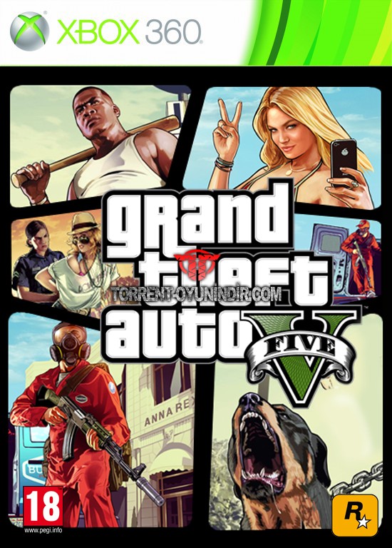 Grand Theft Auto 5 Xbox 360 indir