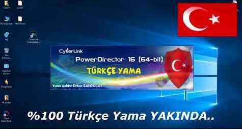 CyberLink PowerDirector Türkçe Yama İndir -v16 (x64)