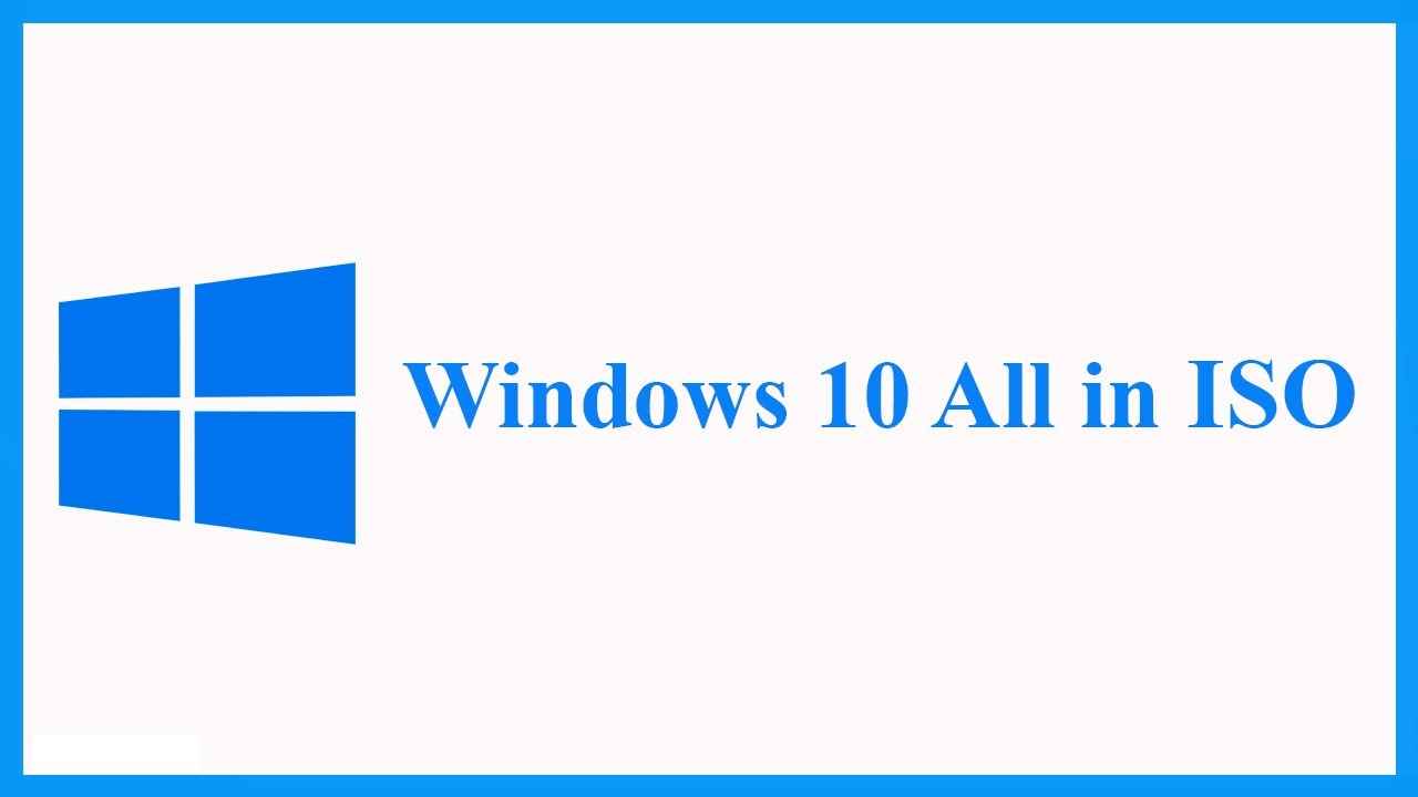 Orjinal Windows 10 İso 14in1 – Türkçe – 32×64 Bit 2018