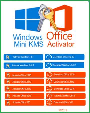 Windows Ve Office 2019 + 365 Kms Etkinleştirme Programı İndir