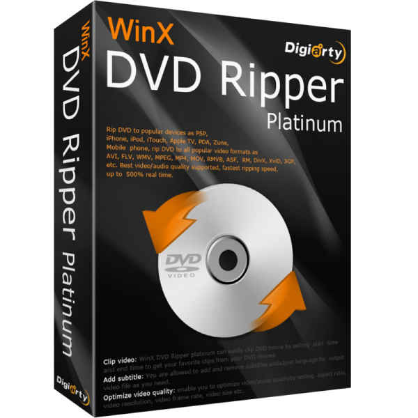 WinX DVD Ripper Platinum Full Türkçe v8.8.1.208 – Serial