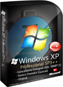 Windows XP Professional İndir SP3 – Katılımsız Eklemeli