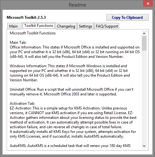 Microsoft Toolkit 2.5.3 Official Torrent