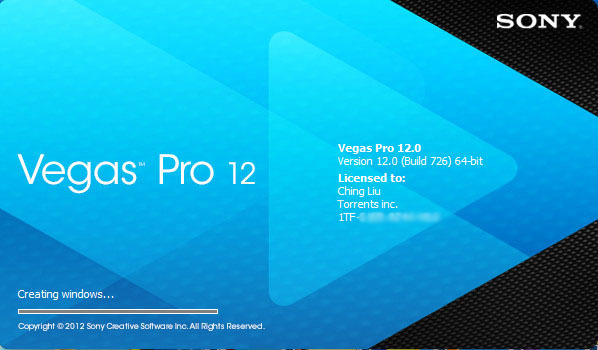 Sony Vegas Pro 12 Build 726 (64 bit) (patch-keygen-DI) [ChingLiu]