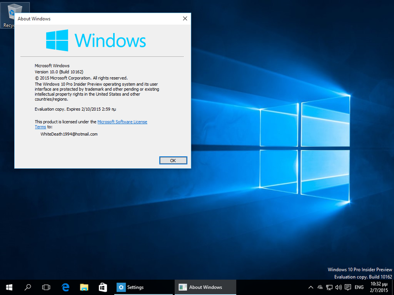 Windows 10 Pro Insider Preview Build 10162 En-us X64 By:WhiteDeath